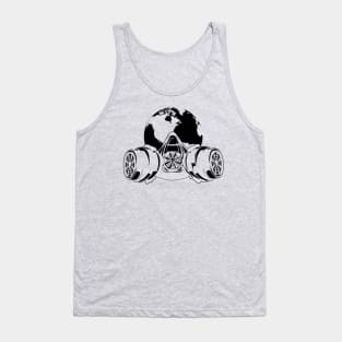 Gasmasked World Tank Top